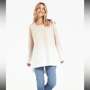 Ombre sweatshirt grey